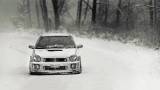 Subaru impreza в снегопад