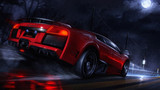 Красный Lamborghini murcielago